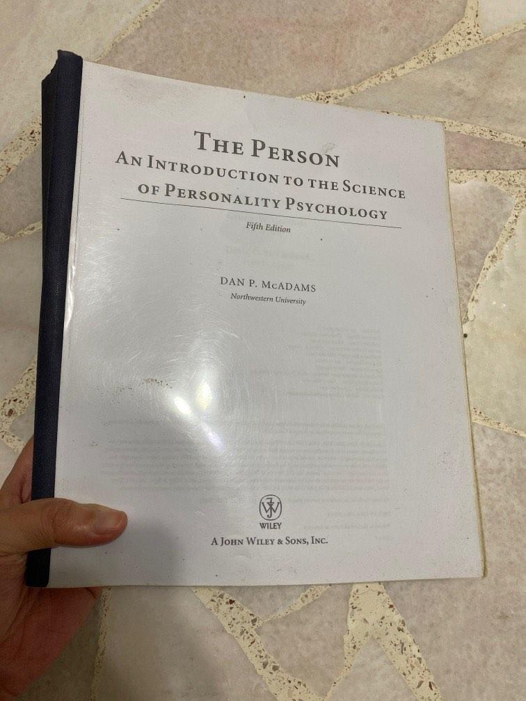 An Introduction to the Science of Personality Psychology, Hobbies ...
