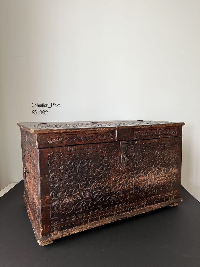 Antique Dowry Chest from Nuristan, Afghanistan, Hobbies & Toys