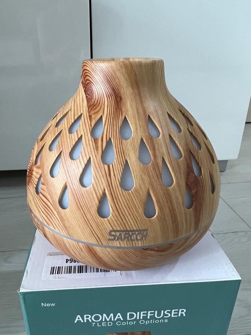 Aroma Diffuser 7 LED Color Options, Furniture & Home Living, Home ...