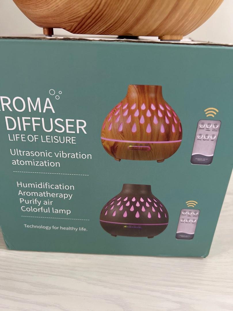 Aroma Diffuser 7 LED Color Options, Furniture & Home Living, Home ...