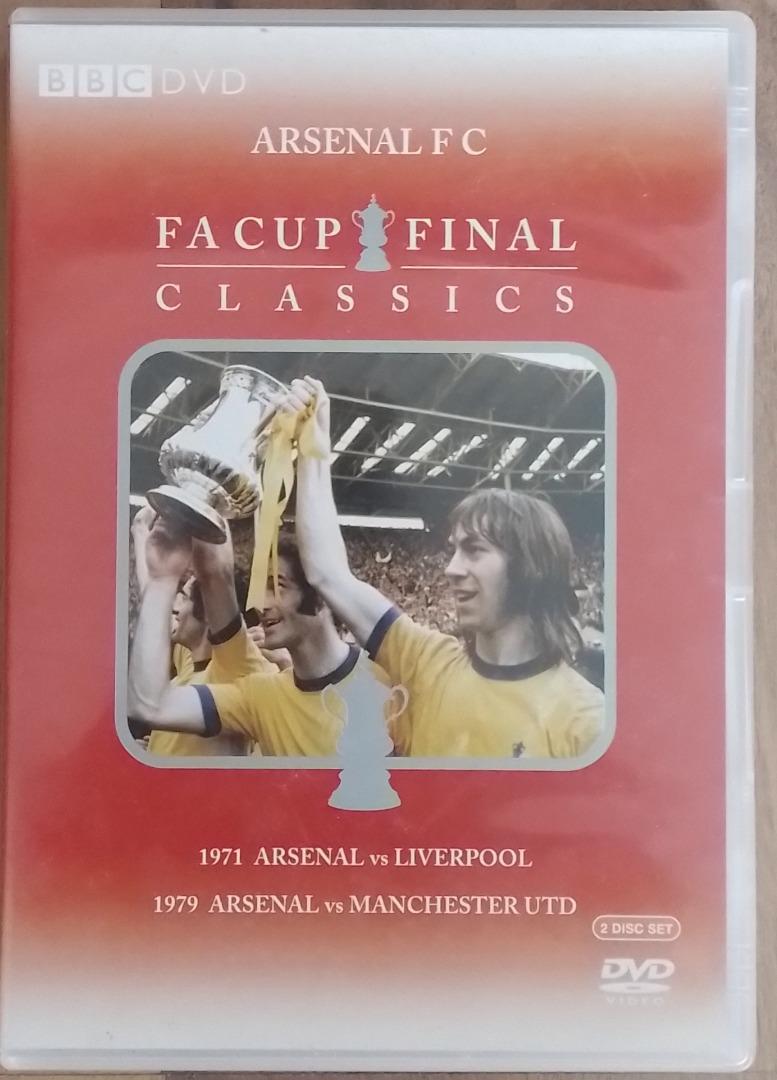 Arsenal 1971 & 1979 FA Cup Finals (2 Disc DVD) Region 2+4, Hobbies