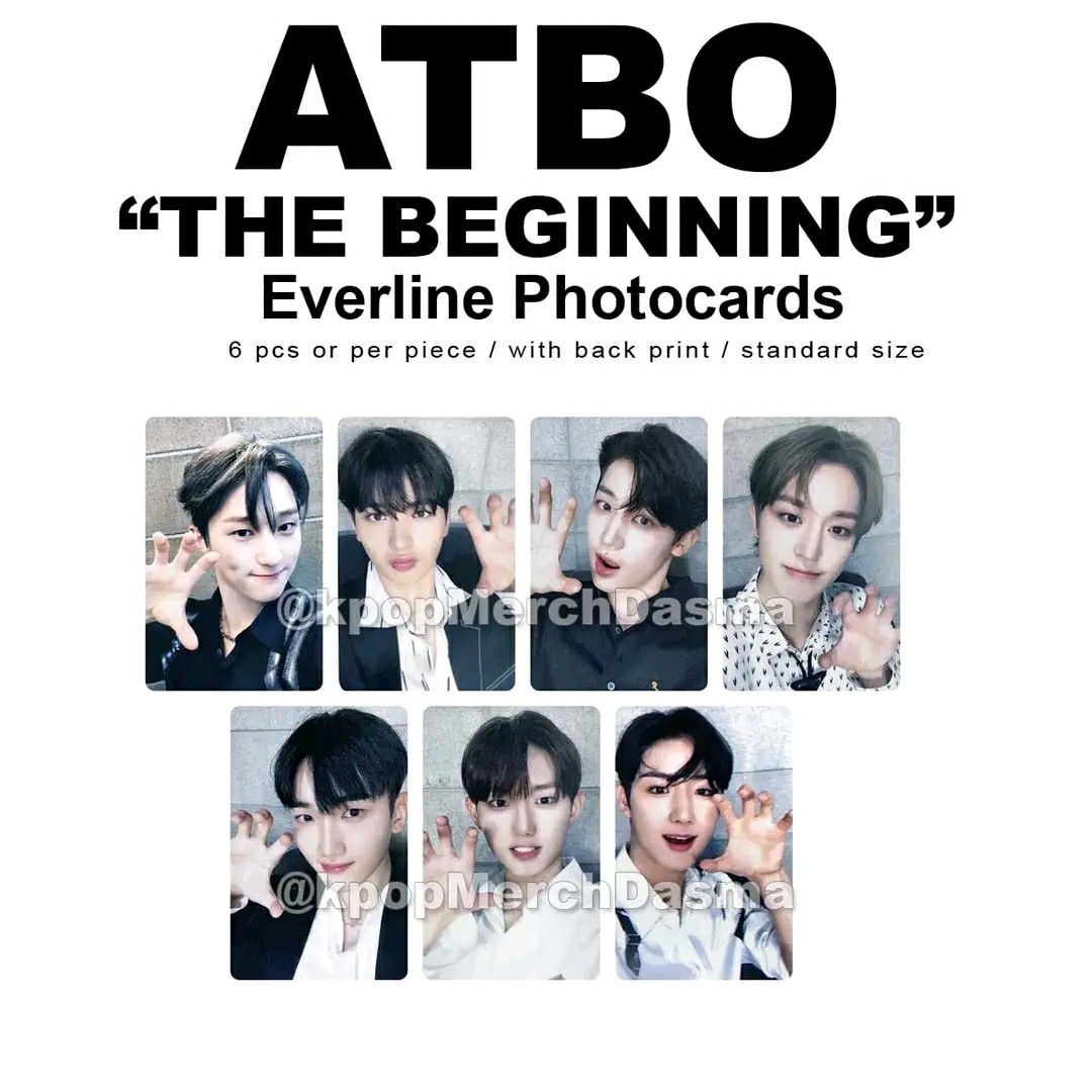 ATBO The Beginning Everline photocards, Hobbies & Toys ...