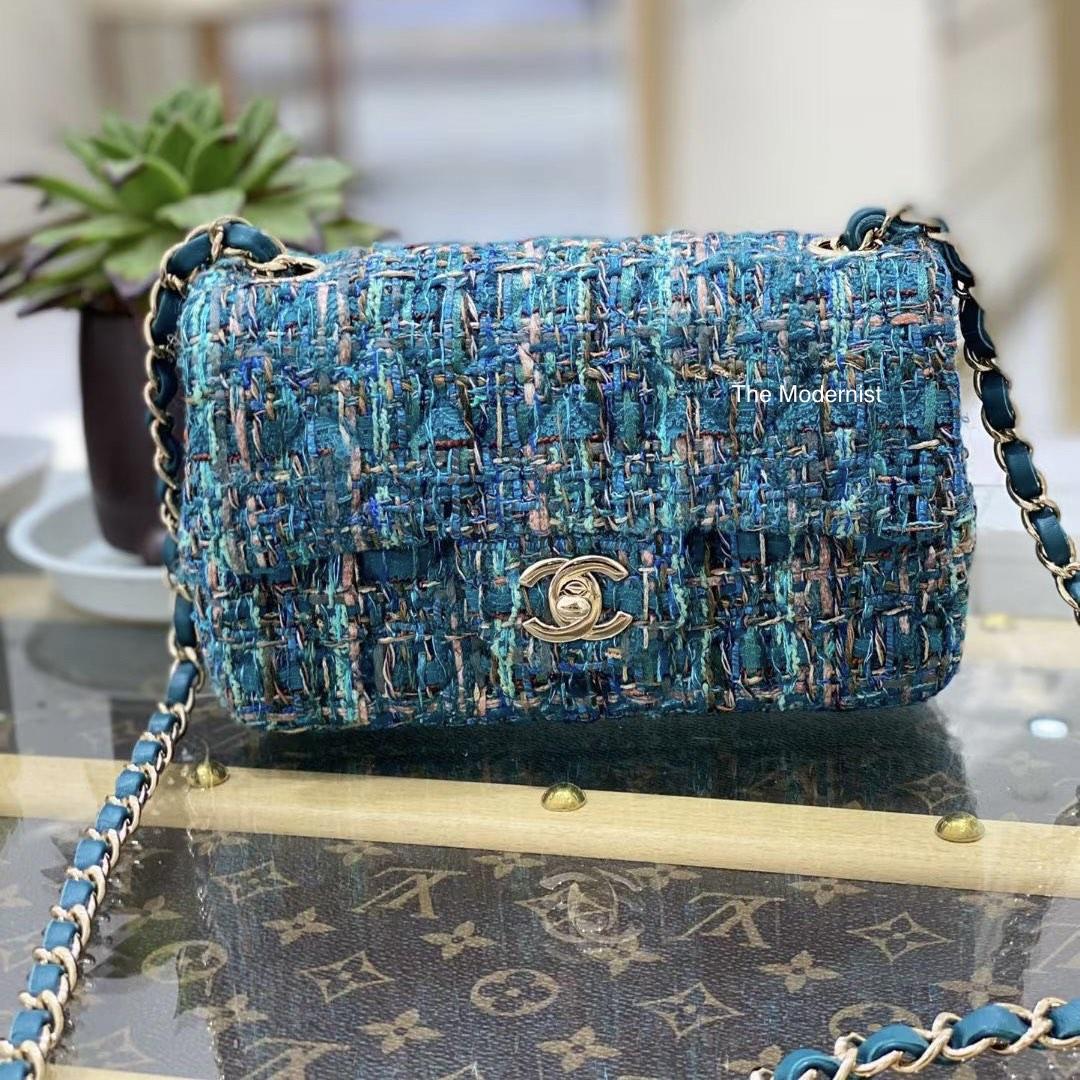 Cập Nhật Hơn 78 Về Chanel Mini Tweed Bag Mới Nhất - Du Học Akina