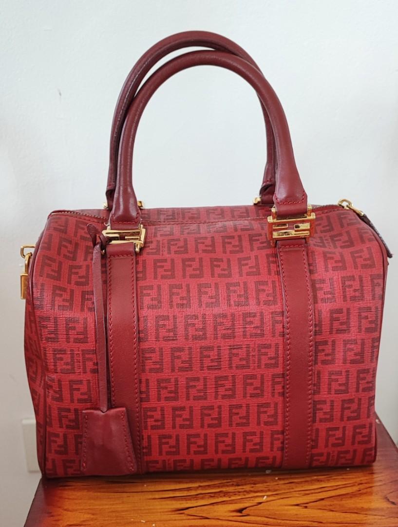 Fendi zucchino clearance boston bag