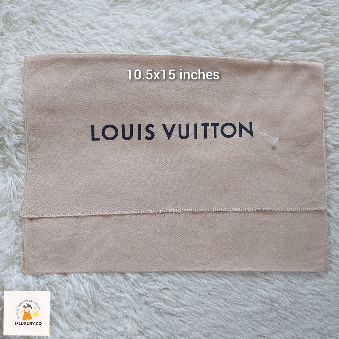 Authentic Louis Vuitton dust bag 14.5x22 inches, Luxury, Bags & Wallets on  Carousell