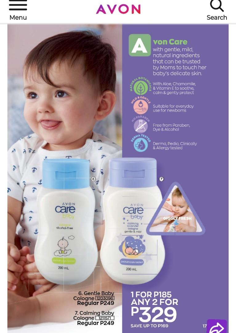 Avon Baby Cologne, Beauty & Personal Care, Fragrance & Deodorants on