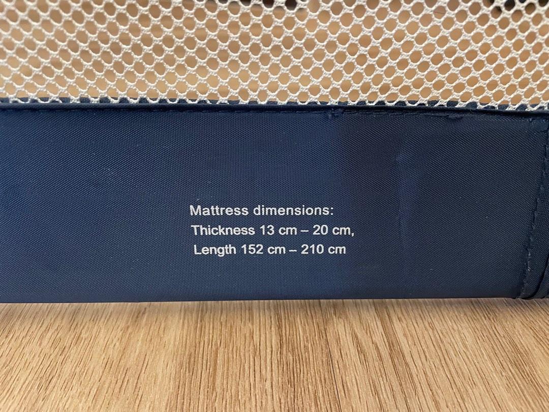 Baby Dan Foldable Travel Bed Guard (Blue), Babies & Kids, Baby Nursery & Kids Furniture, Bed