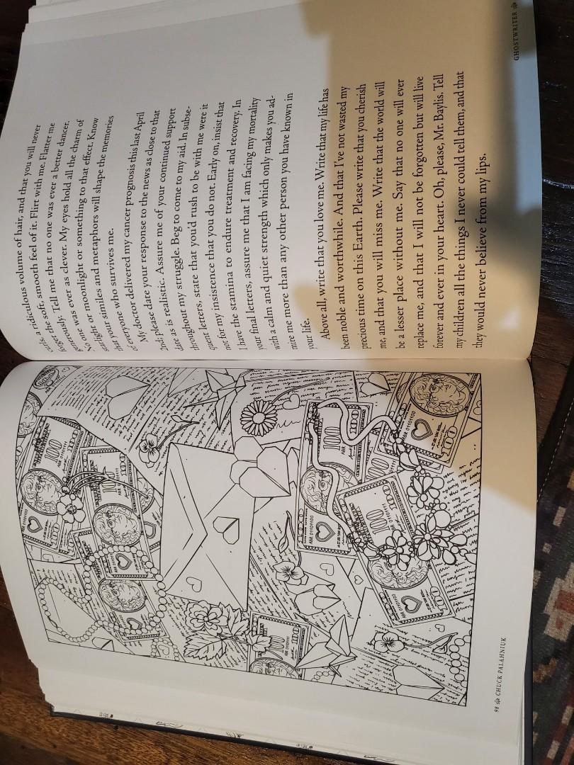 Bait by Chuck Palahniuk, Adult Coloring book + Short Stories, Hobbies ...