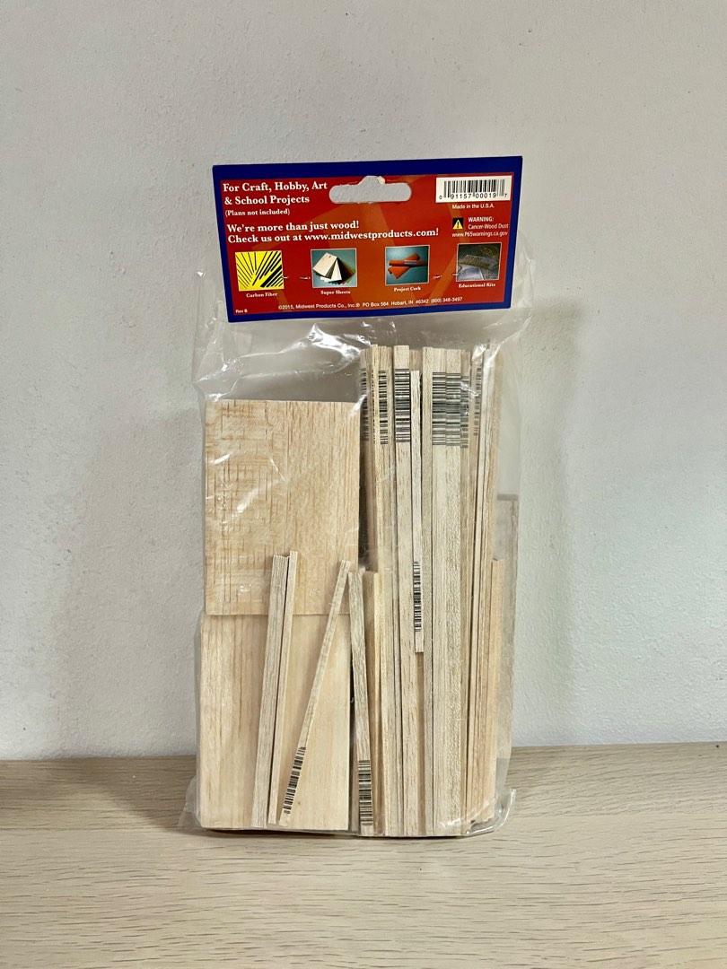 Balsa Wood Cube Wood Strip Architecture Project Mock Up Model Economy