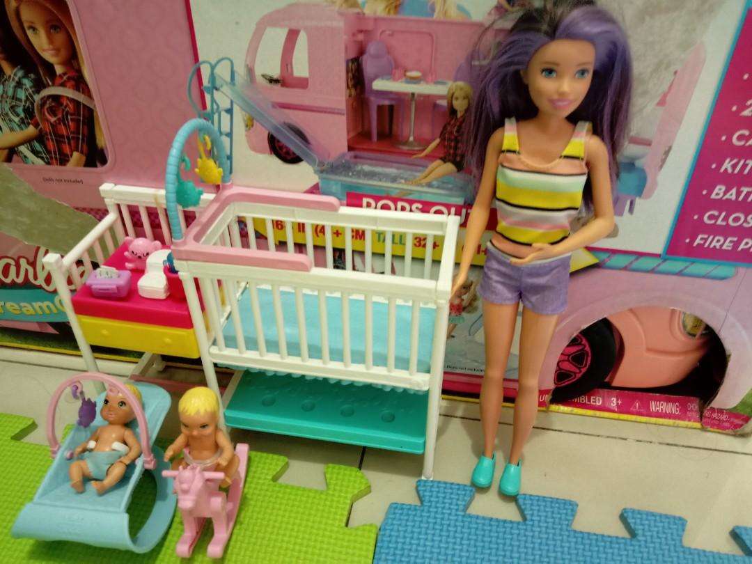 Barbie Baby Sitter, Hobbies & Toys, Toys & Games on Carousell