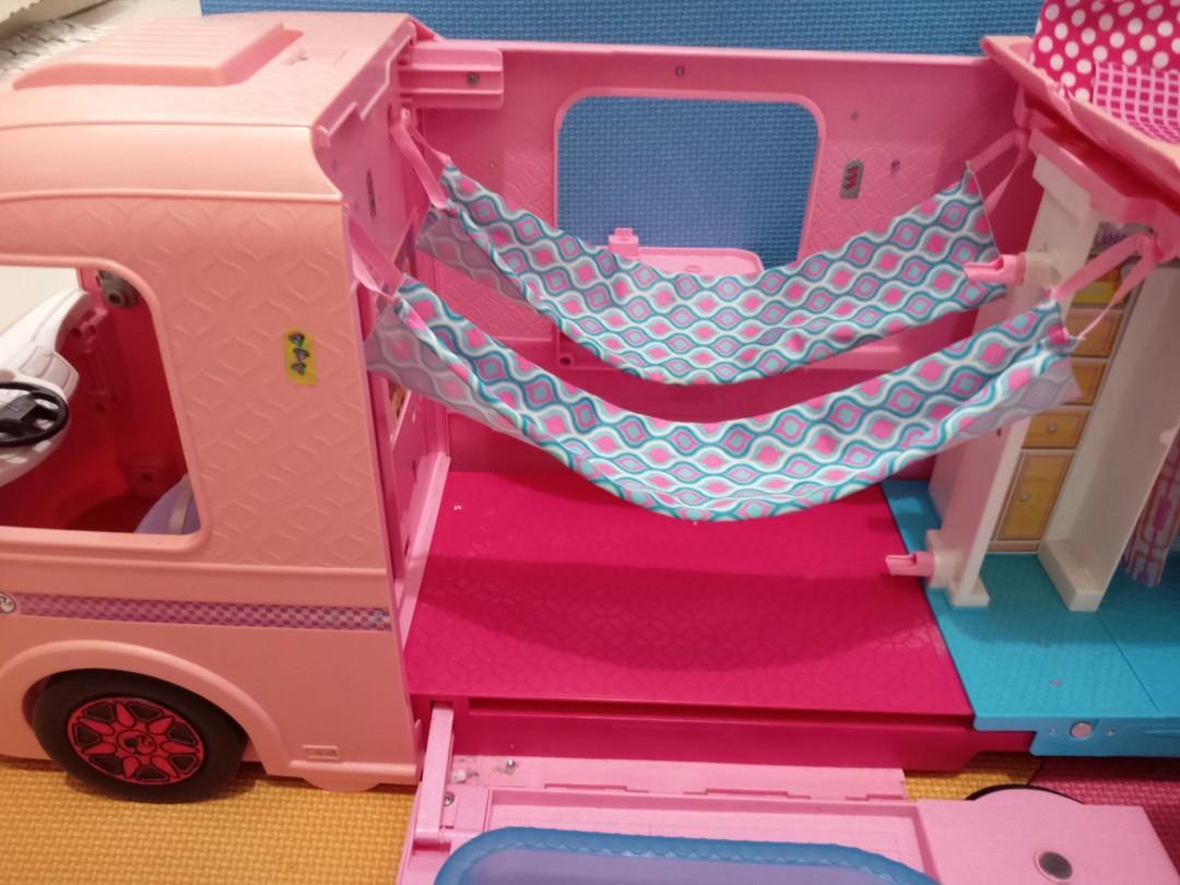 Barbie Camper Van, Hobbies & Toys, Toys & Games on Carousell