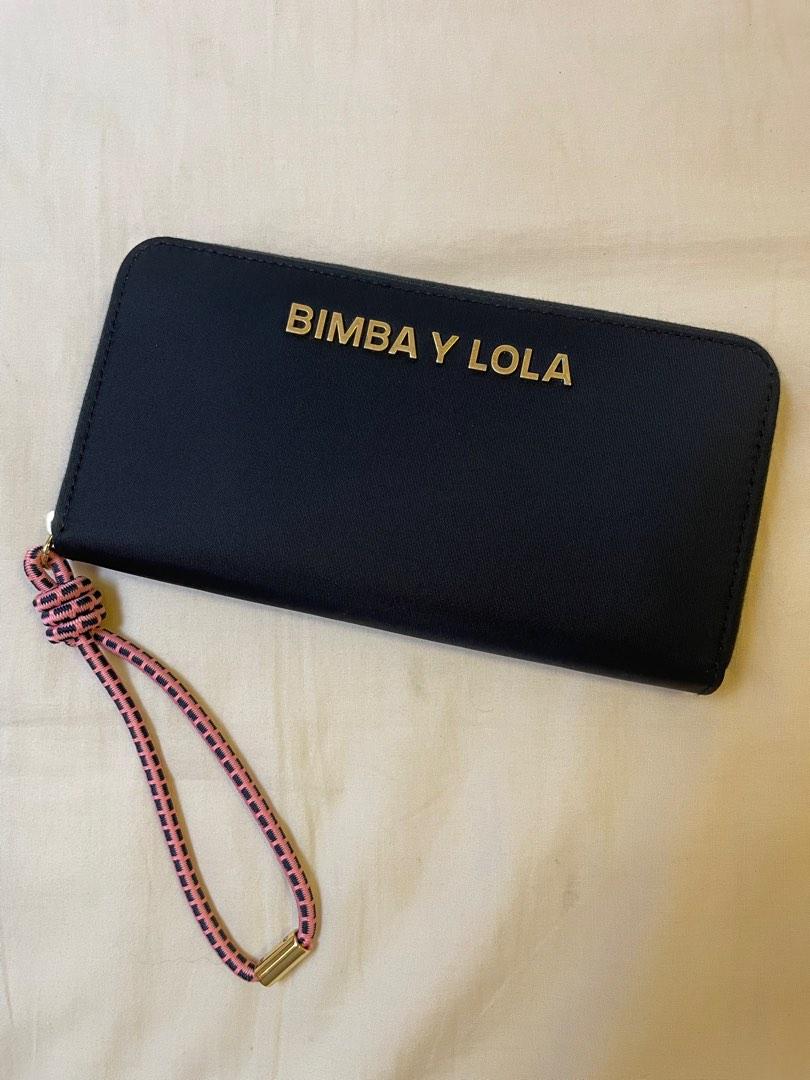 Bimba Y Lola nylon book wallet, Women's Fashion, Bags Wallets