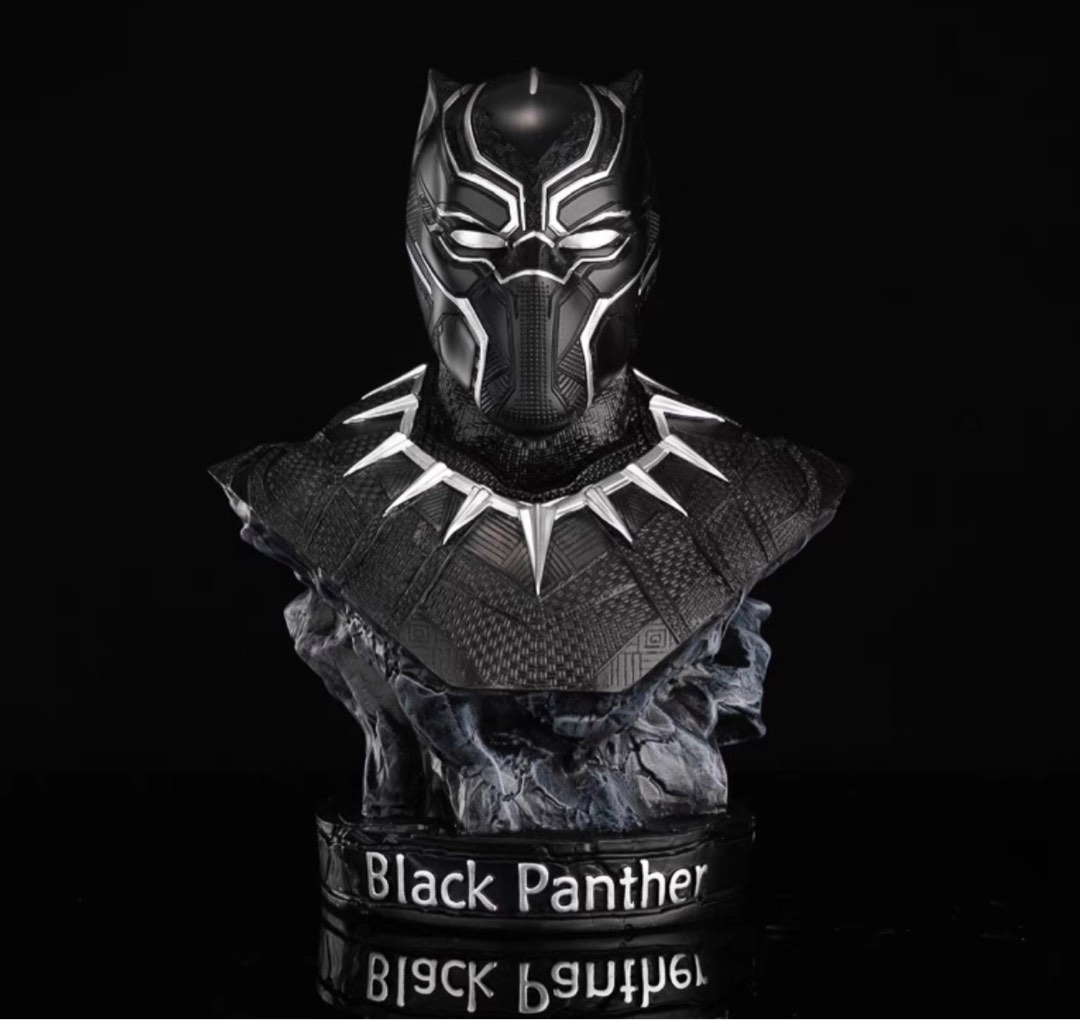 S.H.Figuarts スパイダーマン セット Black Panther 🐆 🖤 Big Statue 35cm Tall, Hobbies & Toys, Toys