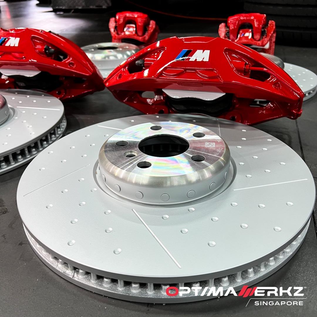 Bmw m performance brake pads top