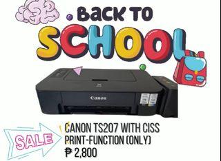 BNEW Printer with CISS (Canon TS207)