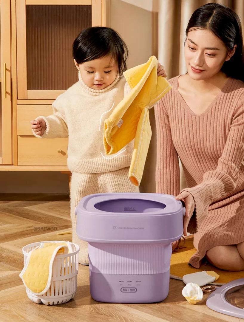 BNIB DAEWOO Mini Washing Machine, TV & Home Appliances, Washing