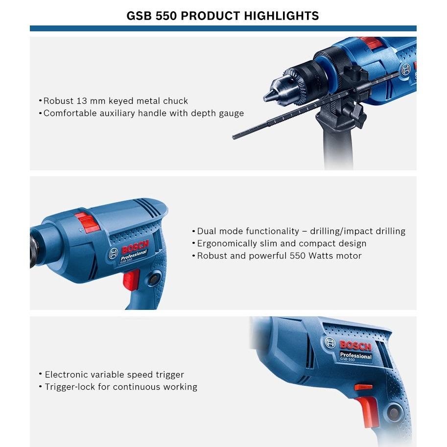 Gsb 550 bosch professional clearance