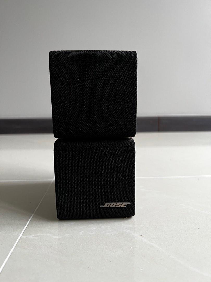 Paire D'enceintes Bose Double Cube Acoustimass En Blanc – Comme Neuves !