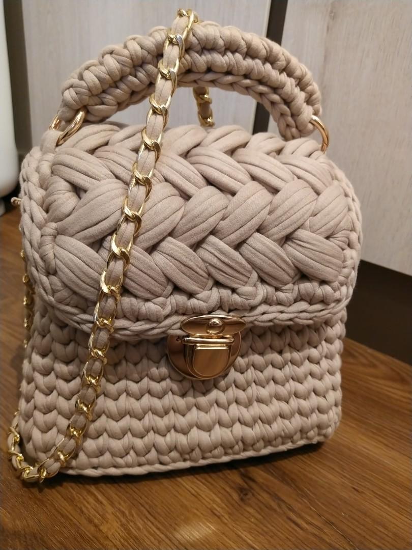 Knitted handbags hot sale for sale