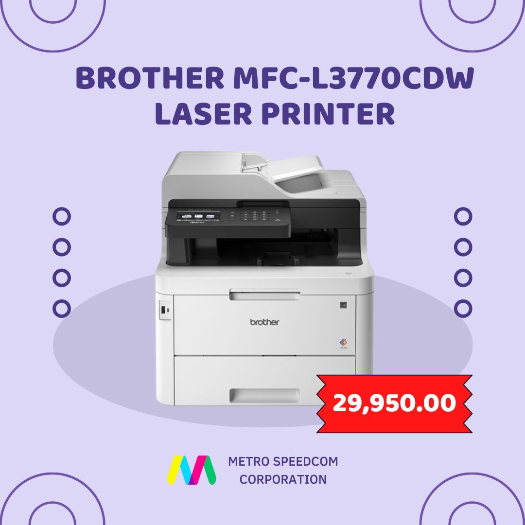 Brother MFCL3770CDW Laser Printer, Computers & Tech, Printers