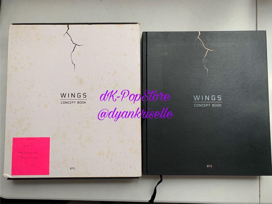 BTS WINGS CONCEPT BOOK (Photobook Only), Hobbies & Toys, Memorabilia