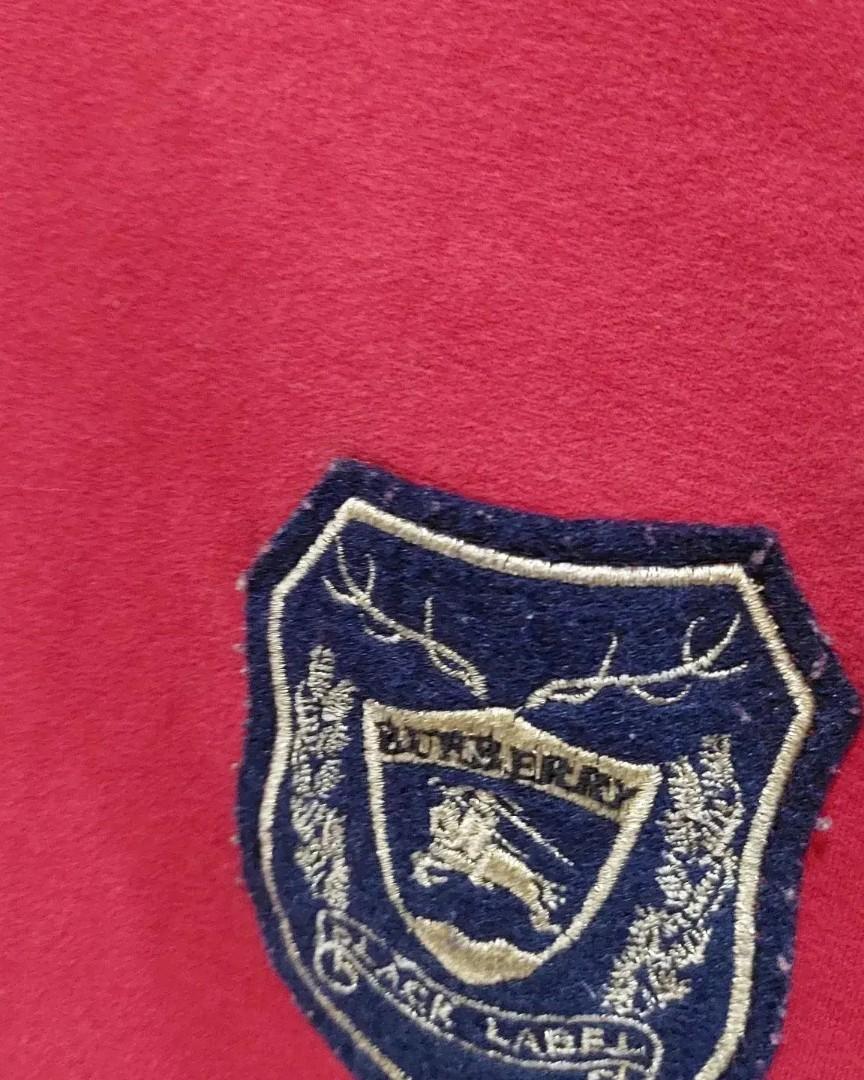 Burberry black label, Fesyen Pria, Pakaian , Atasan di Carousell