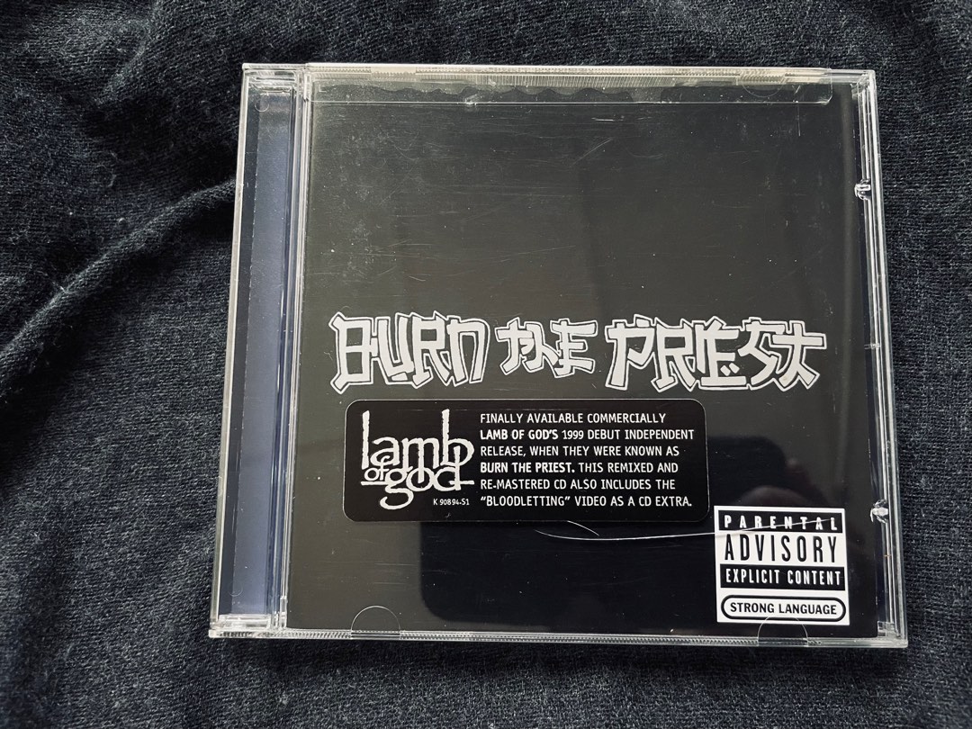 Burn The Priest, Hobbies & Toys, Music & Media, CDs & DVDs on Carousell
