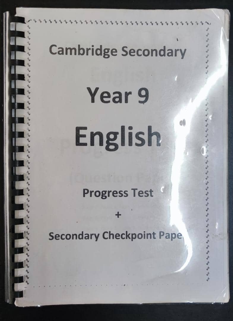 CAMBRIDGE CHECKPOINT ENGLISH PAST YEAR PAPER, Hobbies & Toys, Books ...