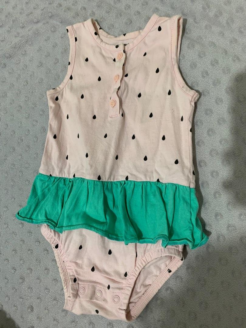 CARTER s carter carters watermelon semangka babypink tosca fruit buah jumpsuit jp jumper bodysuit playsuit sleepsuit