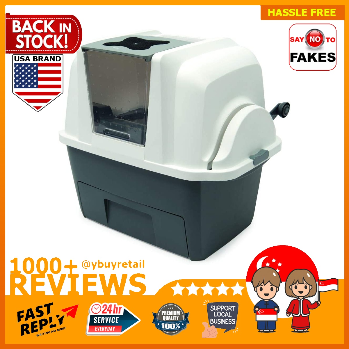 Catit SmartSift Cat Litter Box, Pet Supplies, Homes & Other Pet