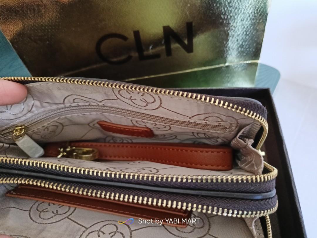 CLN Black Cailey Wallet, Women's Fashion, Bags & Wallets, Wallets & Card  holders on Carousell