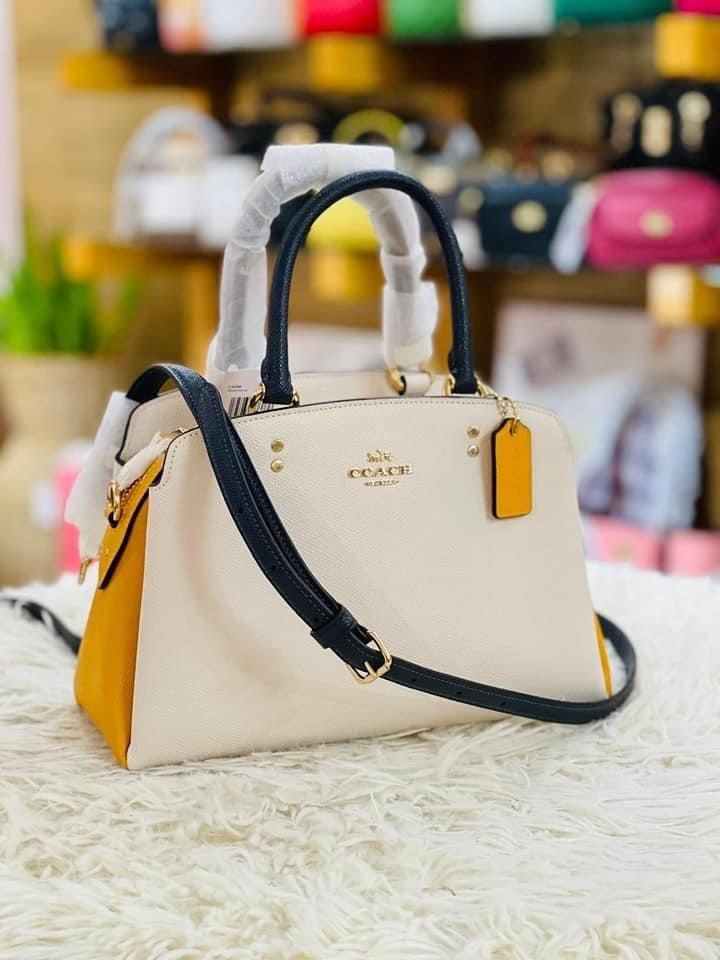 Coach lillie carryall in colorblock store