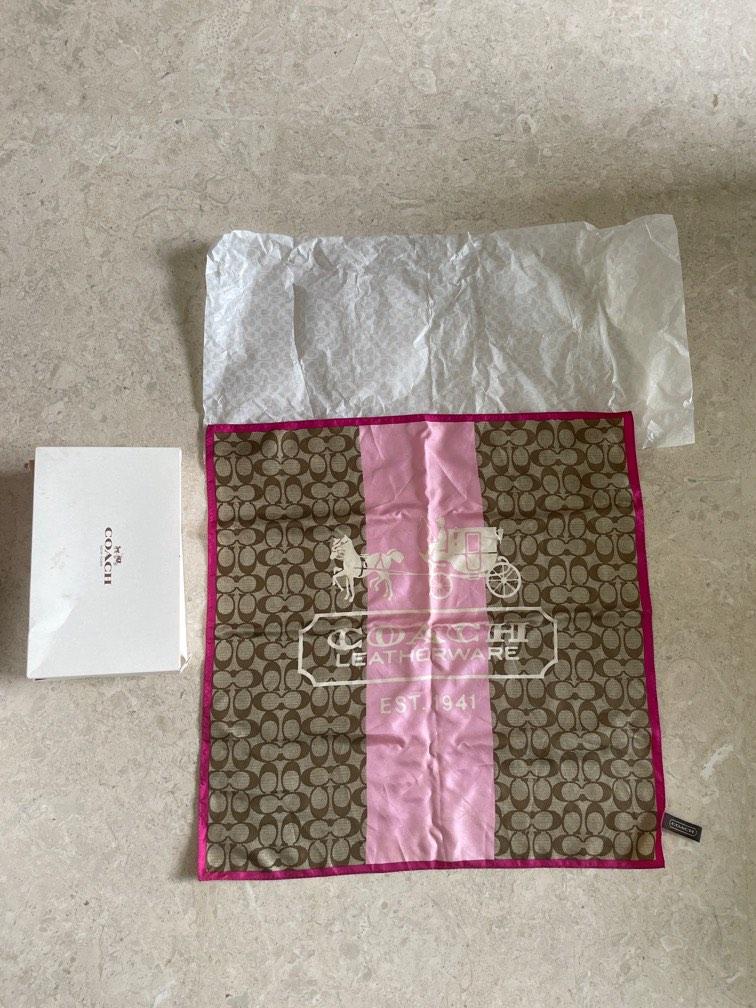 Coach scarf sale clearance