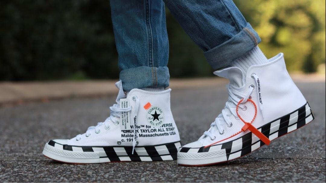 All star converse off white online