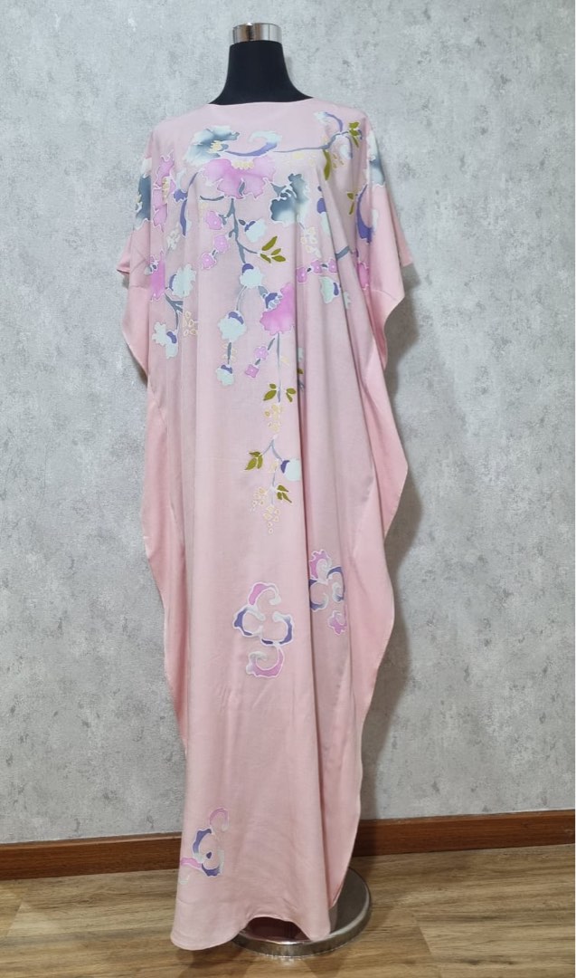 Cotton Batik Caftan, Women's Fashion, Muslimah Fashion, Kaftans