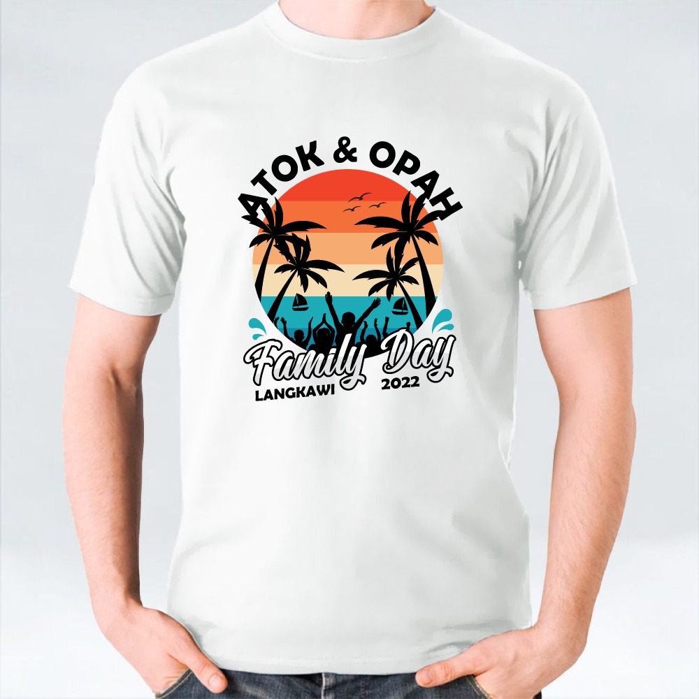 Family day t shirt design clearance