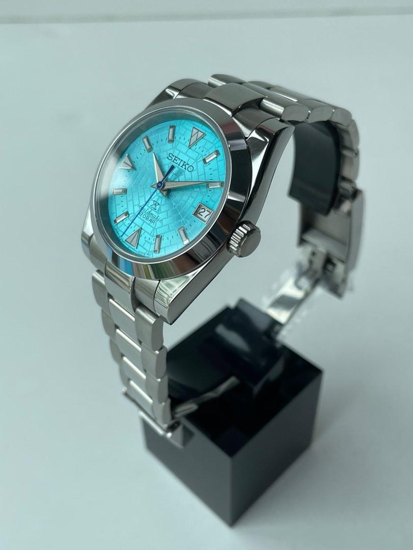 Custom Seiko Mod GS Ginza Tiffany blue, Men's Fashion, Watches &  Accessories, Watches on Carousell