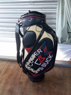 Cutter and Buck Golf Bag 6 Division Used No Hood Cover Japan Made