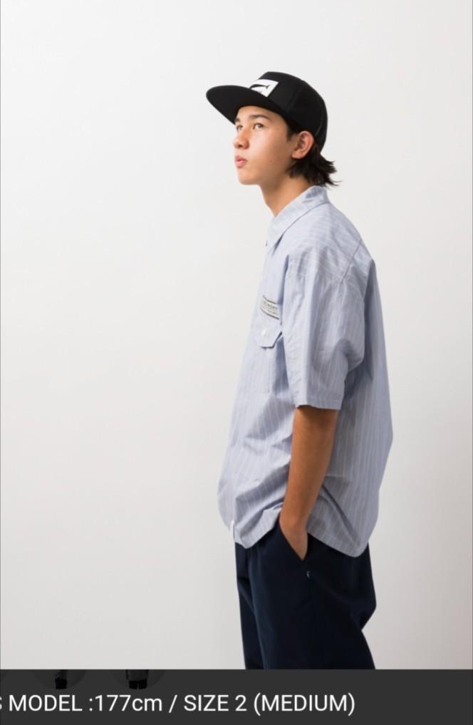 れています DESCENDANT - 22ss DESCENDANT RANDY STRIPE SS SHIRTの 