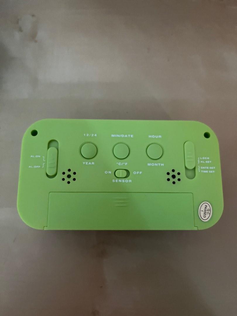 Digital Clock Green, TV & Home Appliances, Other Home Appliances on ...