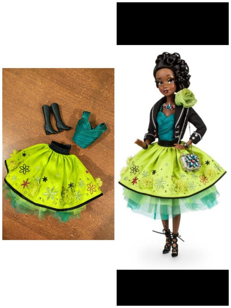 Tiana disney designer new arrivals collection premiere series doll