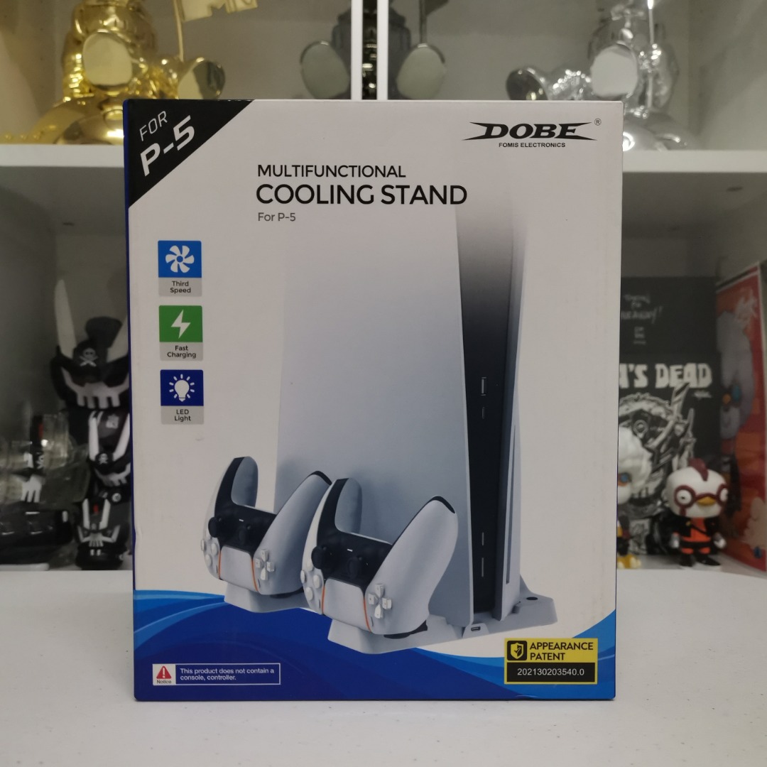 DOBE PS5 Multifunctional Cooling Stand TP51507, Video Gaming, Gaming
