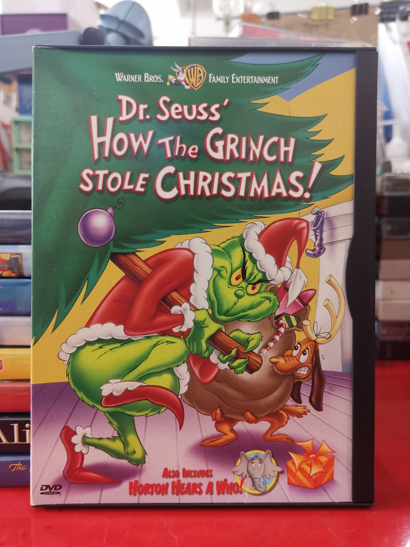 (DVD) Dr. Seuss' How The Grinch Stole Christmas !, Hobbies & Toys ...