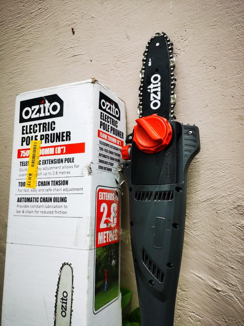 Ozito 750w sales electric pole pruner