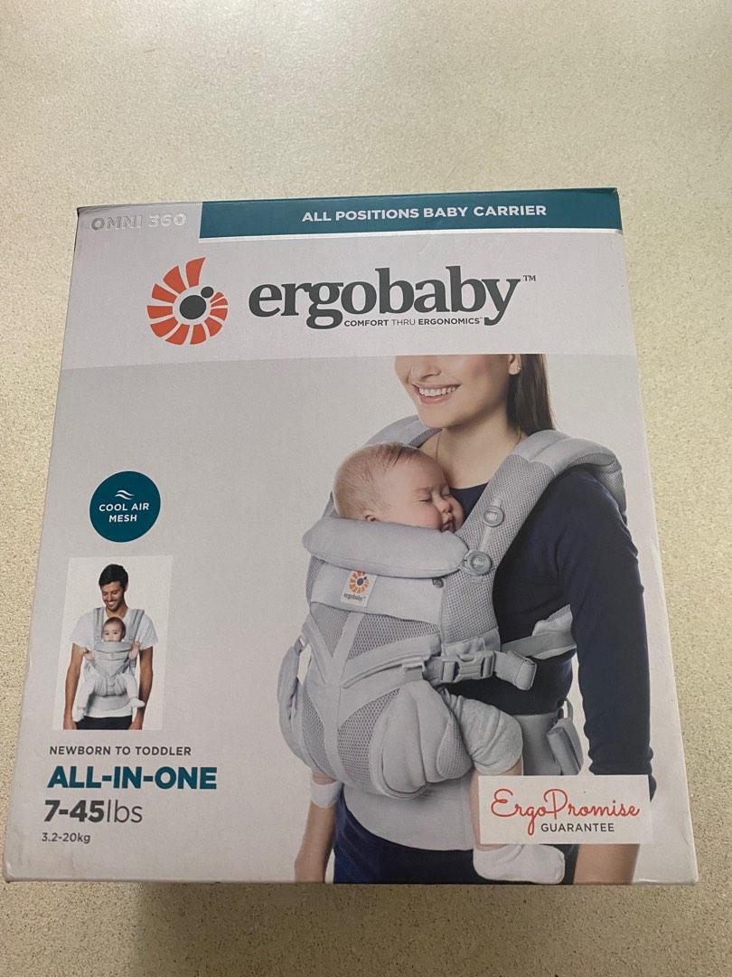 Ergobaby OMNI 360 AllInOne Cool Air Mesh Baby Carrier + Pouch, Babies