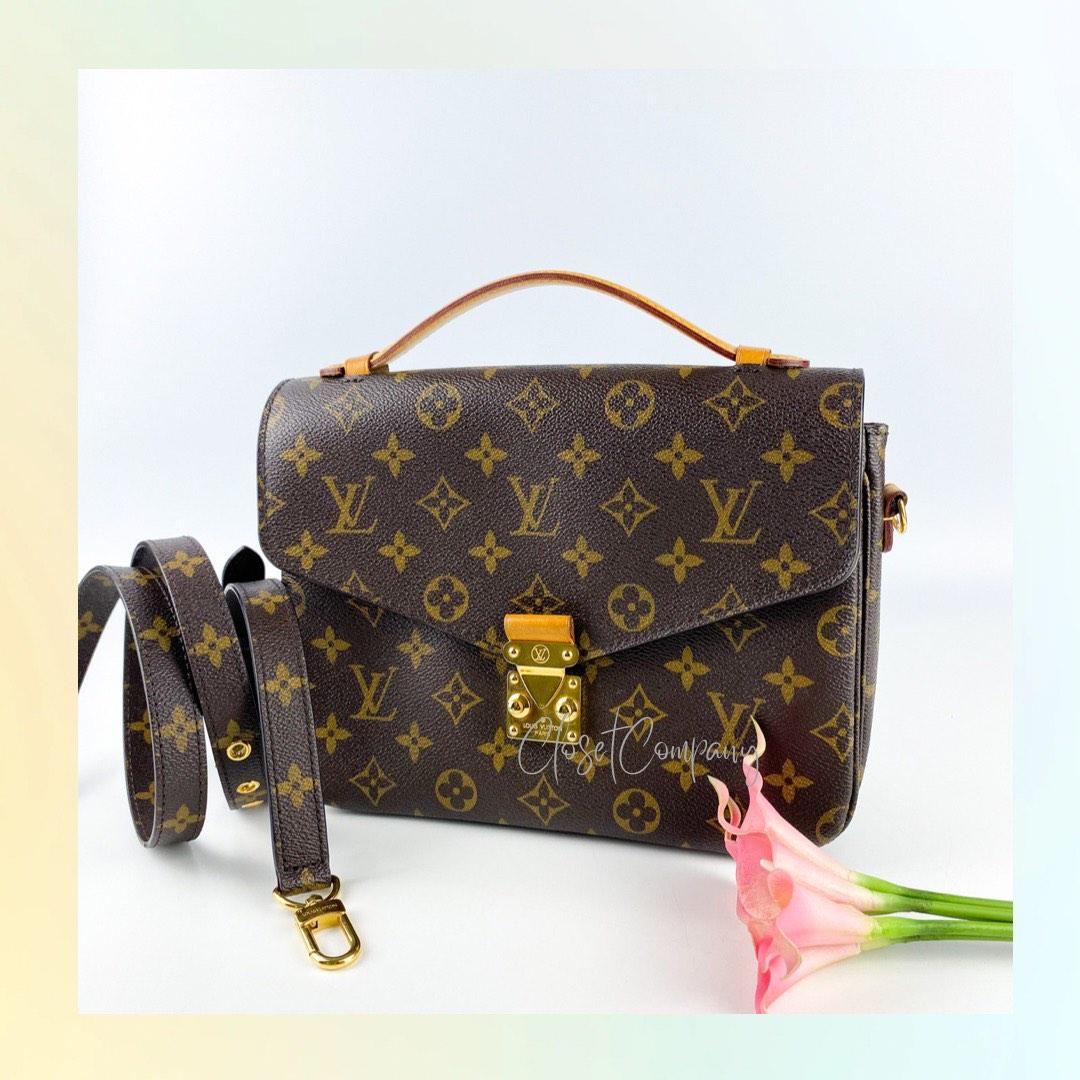 Louis Vuitton Classic Monogram Canvas Petite Metis, Luxury, Bags & Wallets  on Carousell