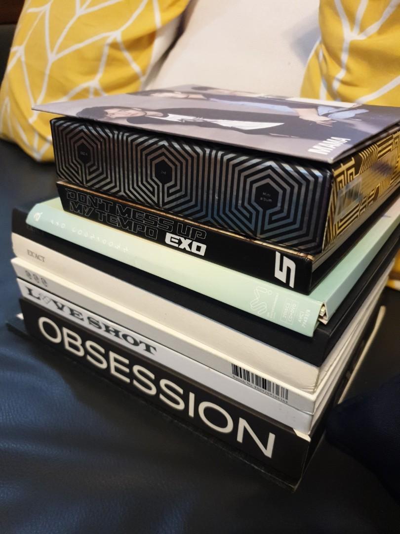 EXO albums, Hobbies & Toys, Music & Media, CDs & DVDs on Carousell