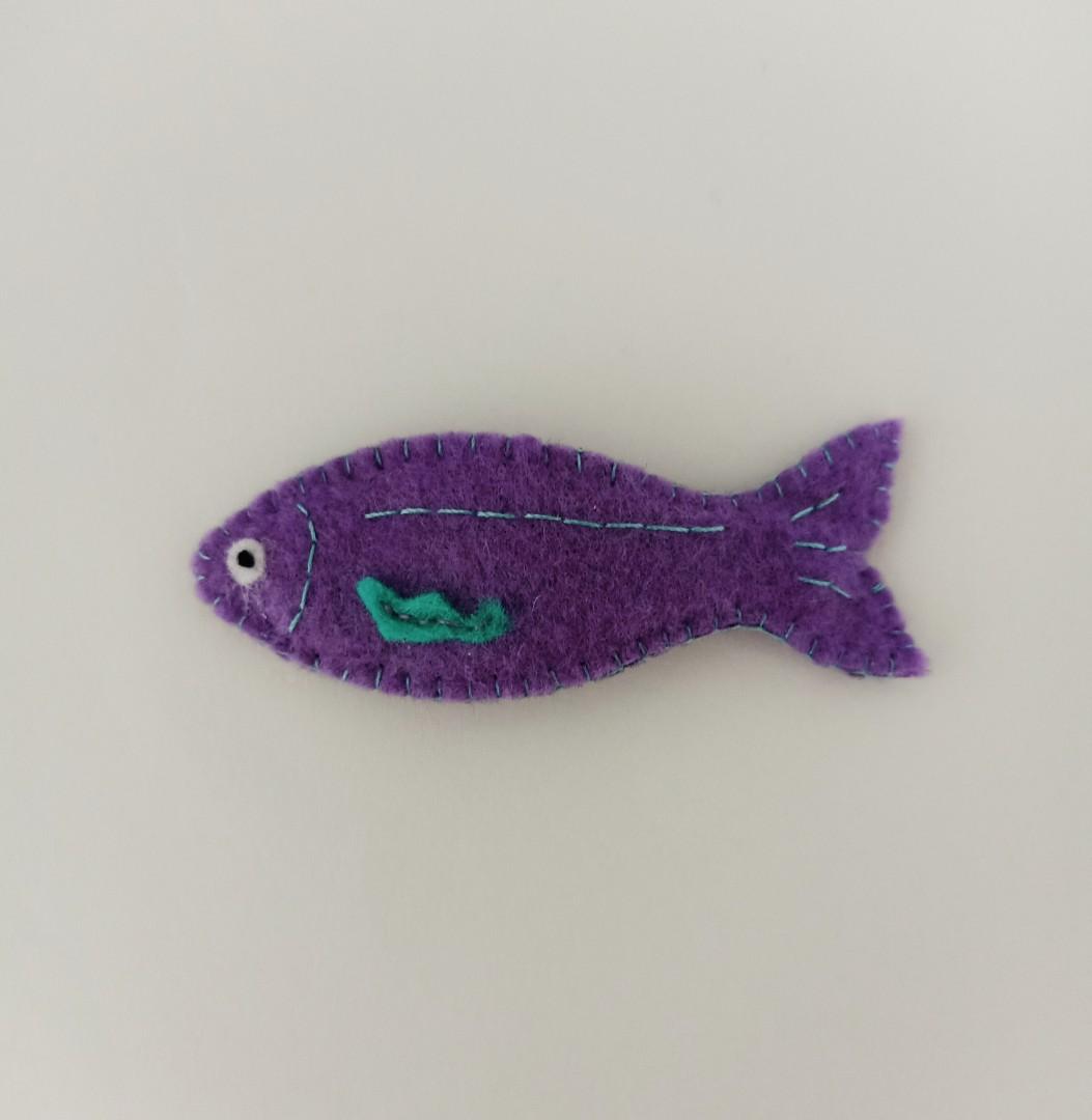 Felt Fish Snap Hair Clips (Category: Babies & Kids Fashion) located in Mandaluyong City. Submitted by patchandpast (Listing ID 1180768203, Image 3). Description: Available on hand and for preorder.