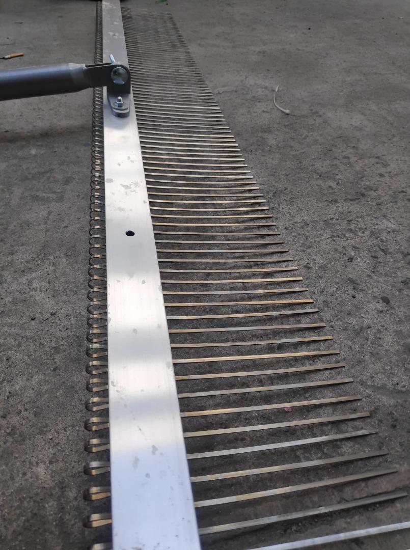 FLAT WIRE BROOM, Commercial & Industrial, Industrial Equipment on Carousell