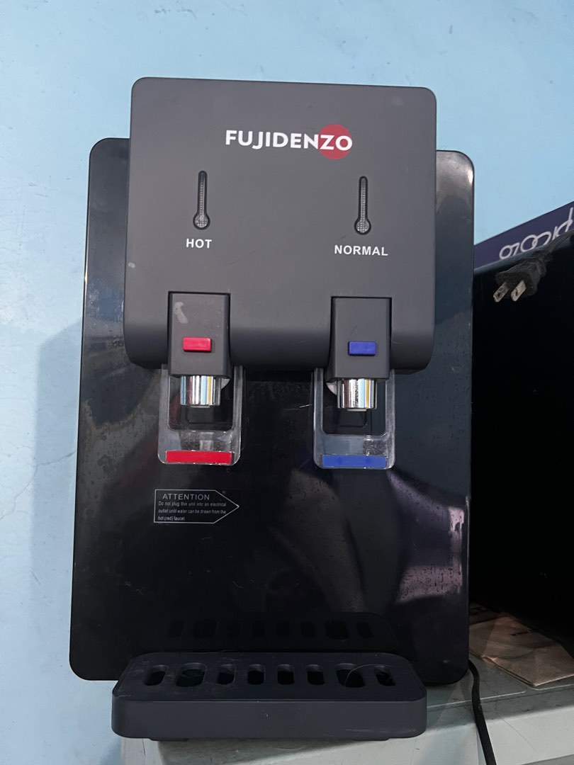 Fujidenzo Table Top Water Dispenser, 2 Options Hot & Normal WD102 B